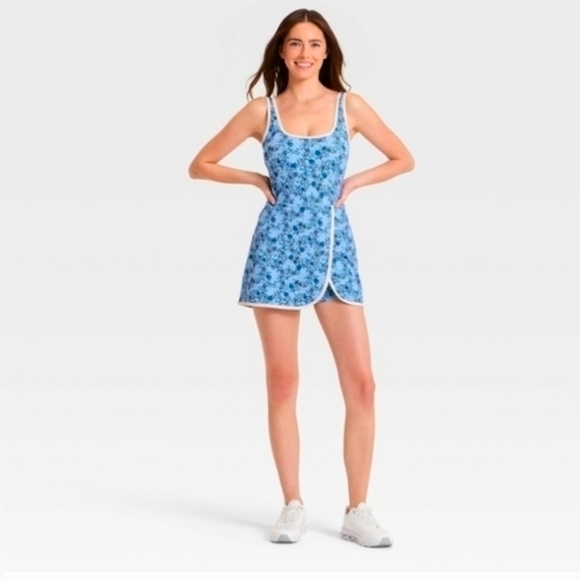 JoyLab Dresses & Skirts - Joylab Women's Knit Piped Wrap Active Dress